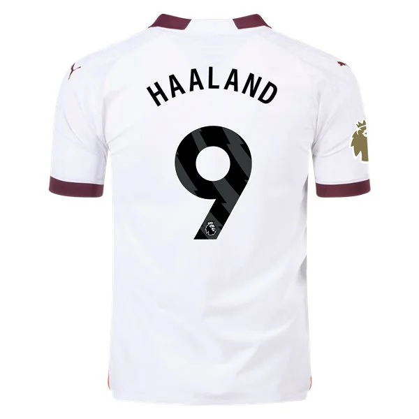 Premier League Haaland Manchester City Away Jersey 23/24 - CWC
