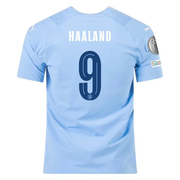 Premier League Haaland Manchester City Home Jersey 23/24 - UCL
