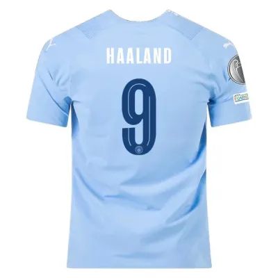 Premier League Haaland Manchester City Home Jersey 23/24 - UCL 01