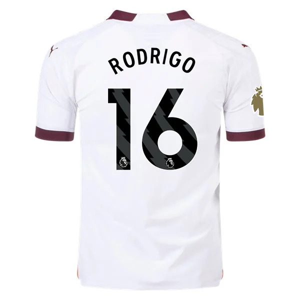 Premier League Rodrigo Manchester City Away Jersey 23/24 - CWC