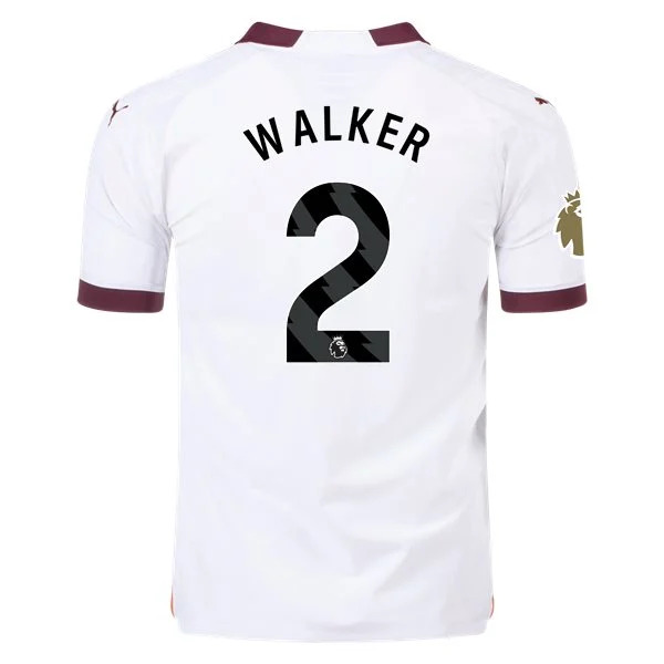 Premier League Walker Manchester City Away Jersey 23/24 - CWC