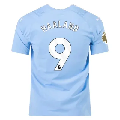 Premier League Haaland Manchester City Home Jersey 23/24 01