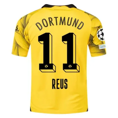 Bundesliga Men's Replica Reus Borussia Dortmund Third Jersey 23/24 - UCL 01