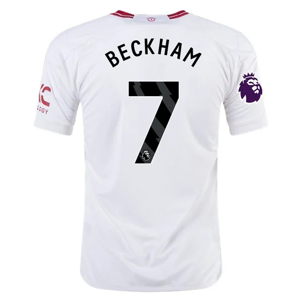 Premier League David Beckham Manchester United Third Jersey 23/24