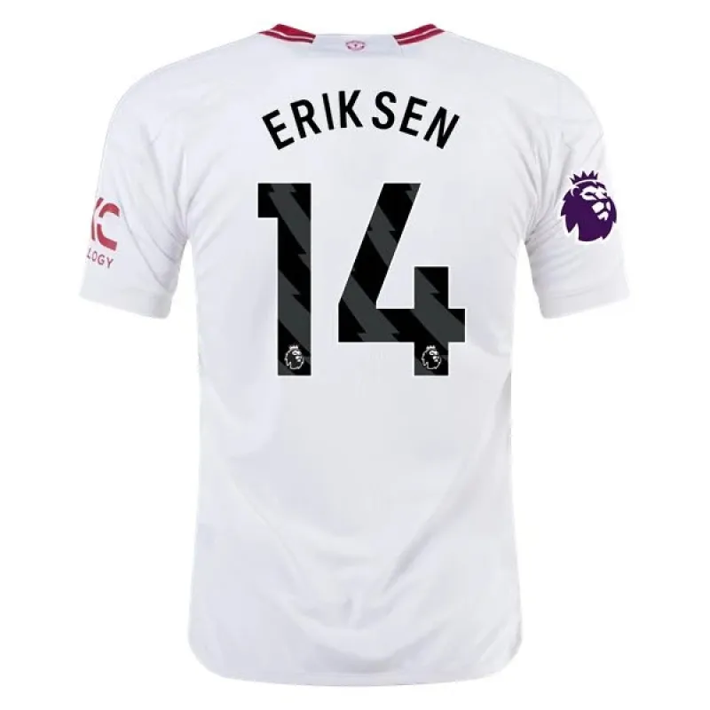Premier League Eriksen Manchester United Third Jersey 23/24