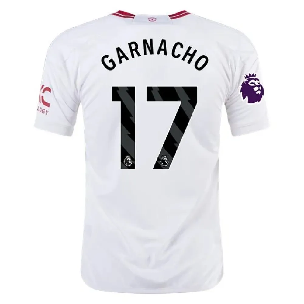 Premier League Garnacho Manchester United Third Jersey 23/24