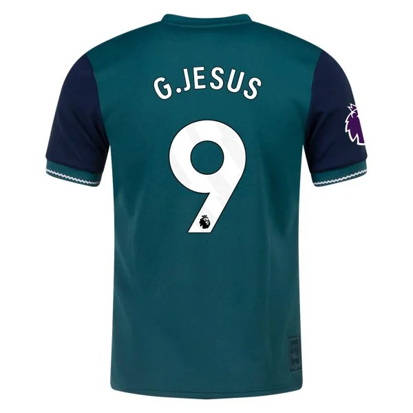 Premier League G. Jesus Arsenal Lifestyler Third Jersey 23/24