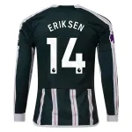 Premier League Eriksen Manchester United Long Sleeve Away Jersey 23/24