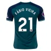 Premier League Fabio Vieira Arsenal Third Jersey 23/24