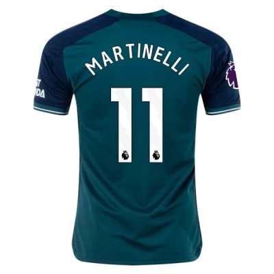 Premier League Martinelli Arsenal Third Jersey 23/24 01