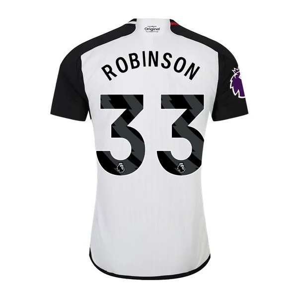 Premier League Robinson Fulham Home Jersey 23/24