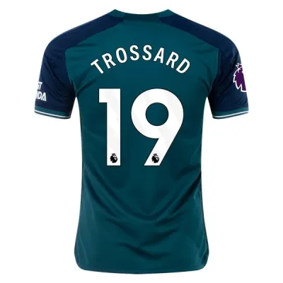 Premier League Trossard Arsenal Third Jersey 23/24 01