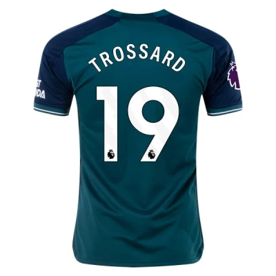 Premier League Trossard Arsenal Third Jersey 23/24 01