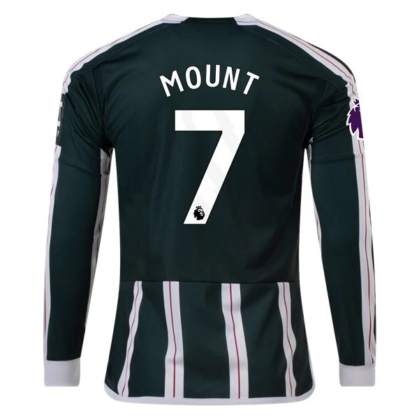 Premier League Mount Manchester United Long Sleeve Away Jersey 23/24