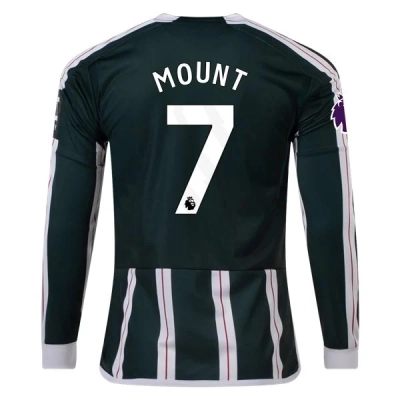 Premier League Mount Manchester United Long Sleeve Away Jersey 23/24 01