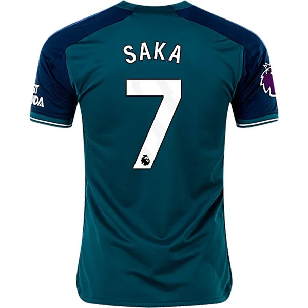 Premier League Saka Arsenal Third Jersey 23/24