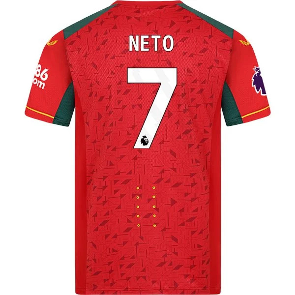 Premier League Neto Wolverhampton Away Jersey 23/24