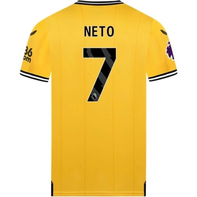 Premier League Neto Wolverhampton Home Jersey 23/24 01