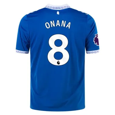 Premier League Hummel Onana Everton Home Jersey 23/24 01