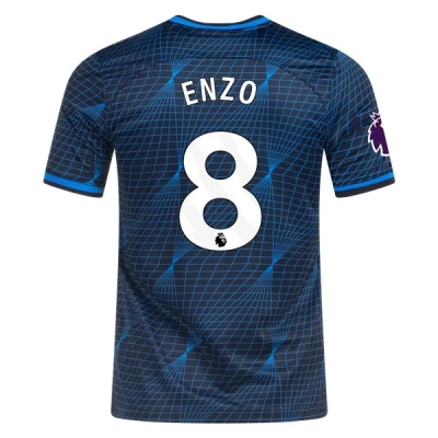 Premier League Men's Replica Enzo Chelsea Away Jersey 23/24 01