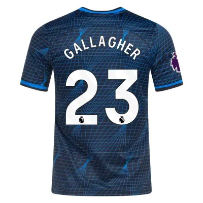 Premier League Men's Replica Gallagher Chelsea Away Jersey 23/24 01