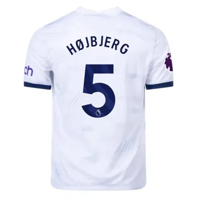 Premier League Men's Replica Højbjerg Tottenham Hotspur Home Jersey 23/24 01