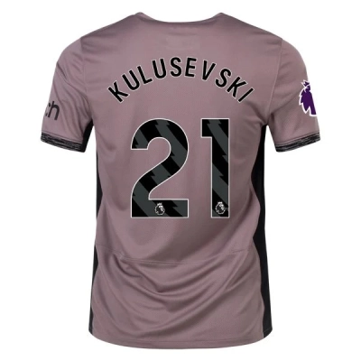 Premier League Men's Replica Kulusevski Tottenham Hotspur Third Jersey 23/24 01
