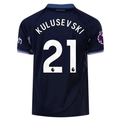 Premier League Men's Replica Kulusevski Tottenham Hotspur Away Jersey 23/24 01