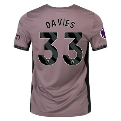 Premier League Men's Replica Davies Tottenham Hotspur Third Jersey 23/24 01