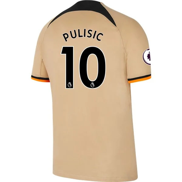 Premier League Men's Replica Pulisic Chelsea Third Jersey 22/23