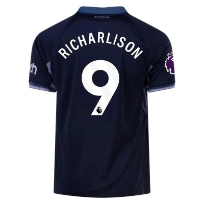 Premier League Men's Replica Richarlison Tottenham Hotspur Away Jersey 23/24 01