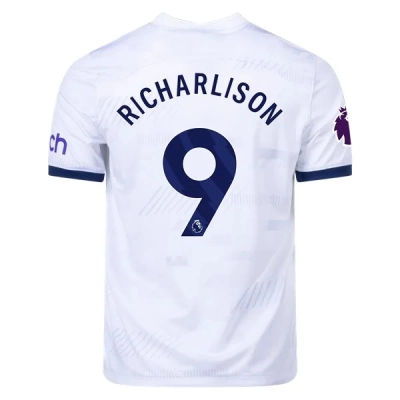 Premier League Men's Replica Richarlison Tottenham Hotspur Home Jersey 23/24 01