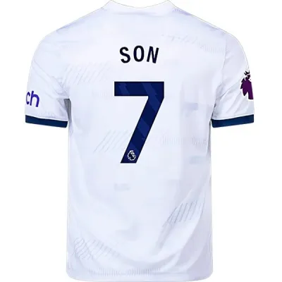 Premier League Men's Replica Son Tottenham Hotspur Home Jersey 23/24 01