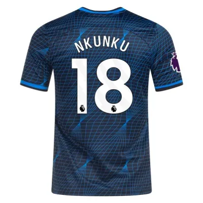 Premier League Men's Replica Nkunku Chelsea Away Jersey 23/24 01
