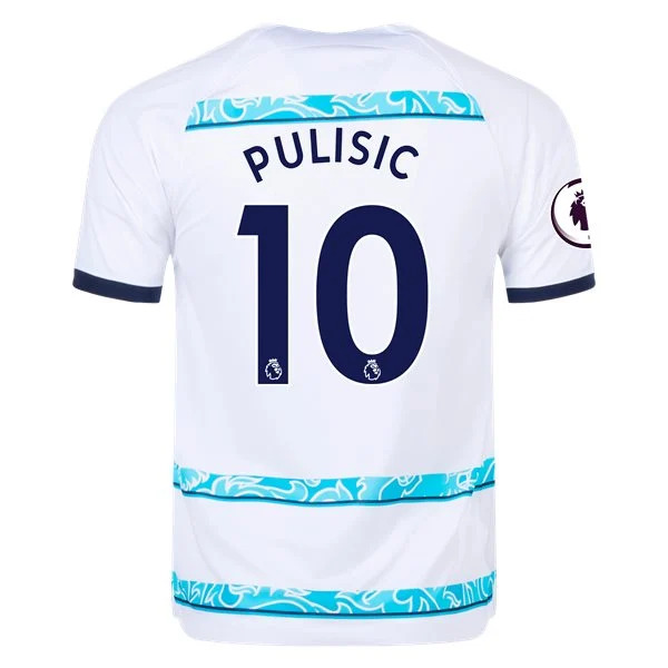 Premier League Men's Replica Pulisic Chelsea Away Jersey 22/23
