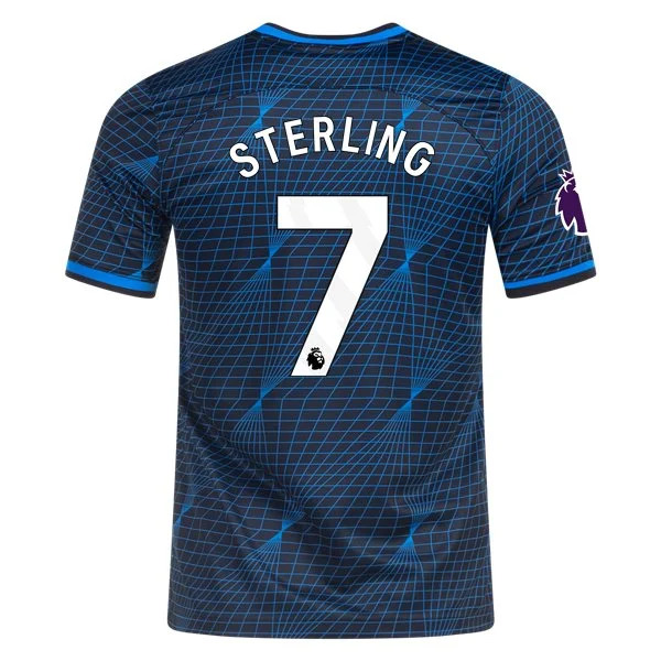 Premier League Men's Replica Sterling Chelsea Away Jersey 23/24