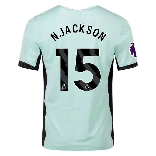 Premier League Men's Replica N. Jackson Chelsea Third Jersey 23/24