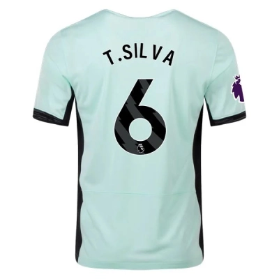 Premier League Men's Replica T. Silva Chelsea Third Jersey 23/24 01