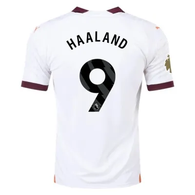 Premier League Men's Replica Haaland Manchester City Away Jersey 23/24 - CWC 01