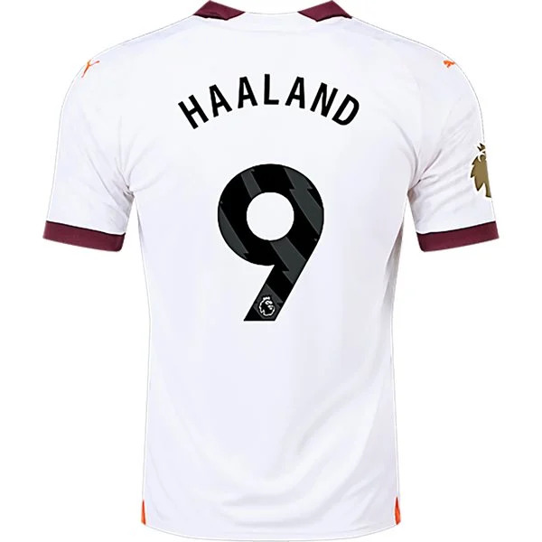 Premier League Men's Replica Haaland Manchester City Away Jersey 23/24
