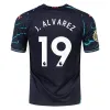 Premier League Men's Replica J. Alvarez Manchester City Third Jersey 23/24 - CWC