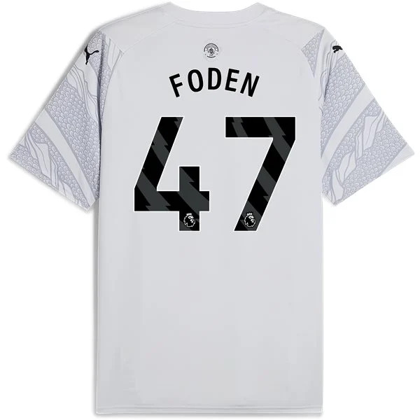 Premier League Men's Replica Foden Manchester City Year of the Dragon Jersey 2024