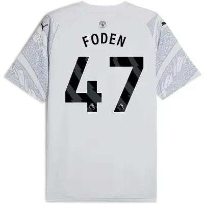 Premier League Men's Replica Foden Manchester City Year of the Dragon Jersey 2024 01