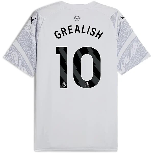 Premier League Men's Replica Grealish Manchester City Year of the Dragon Jersey 2024