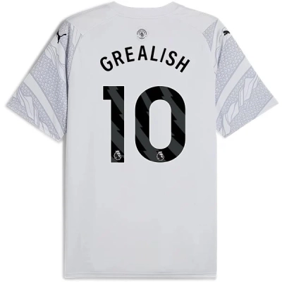 Premier League Men's Replica Grealish Manchester City Year of the Dragon Jersey 2024 01