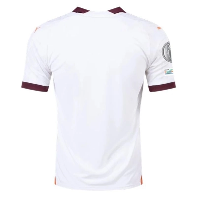 Premier League Men's Replica Manchester City Away Jersey 23/24 - UCL 02
