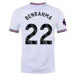 Premier League Men's Replica Benrahma West Ham Away Jersey 23/24