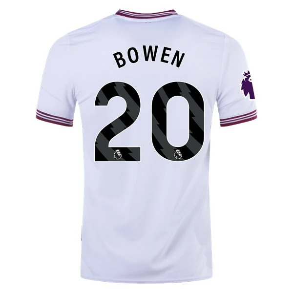 Premier League Men's Replica Bowen West Ham Away Jersey 23/24