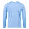 Premier League Men's Replica Manchester City Long Sleeve Home Jersey 23/24