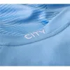 Premier League Men's Replica Manchester City Long Sleeve Home Jersey 23/24